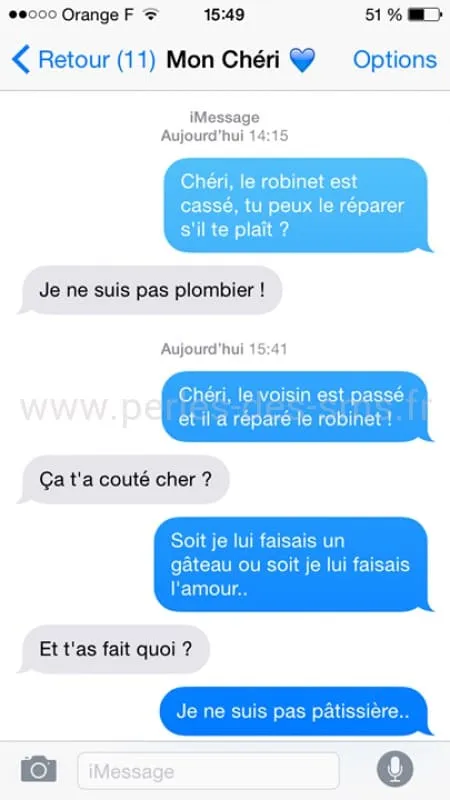 Sms de couples 6