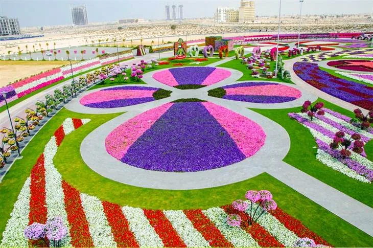 Dubaï miracle jardin dubaï