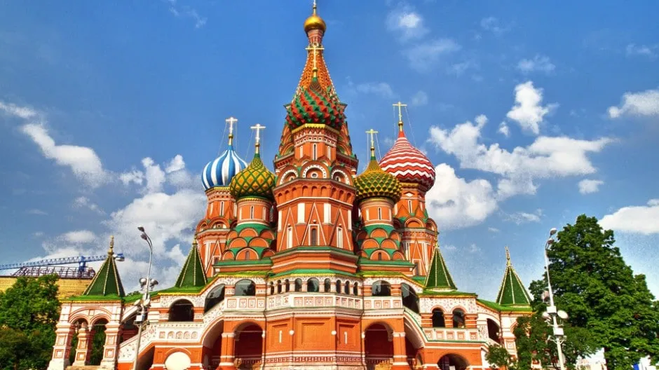 La cathédrale saint basile à moscou
