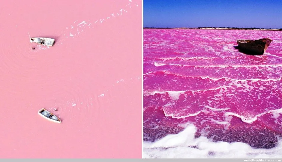 Lac retba sénégal