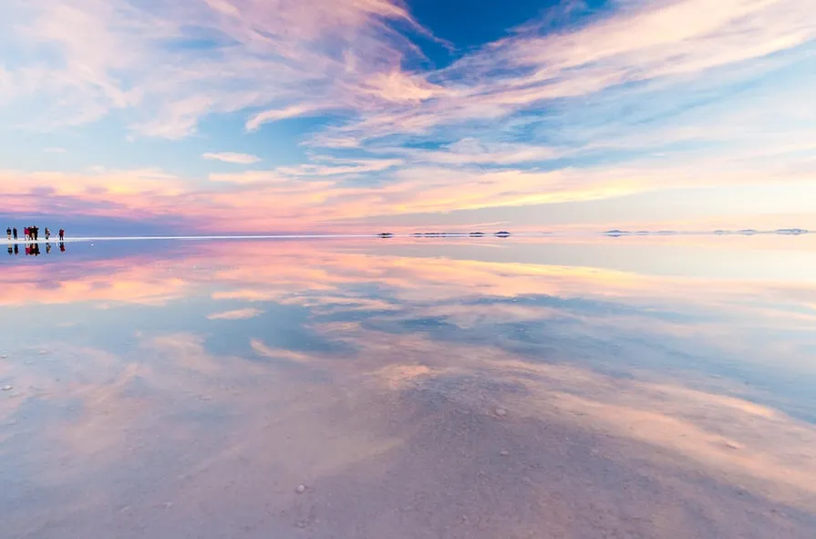 Salar de uyuni en bolivie