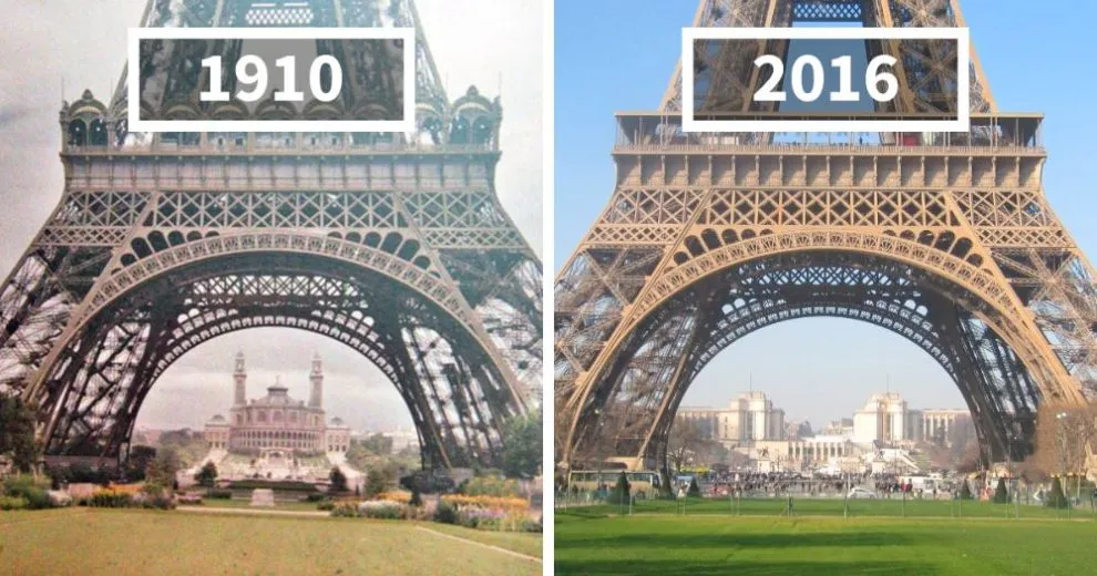 80 photos avant/après montrant comment le monde a changé au fil du temps