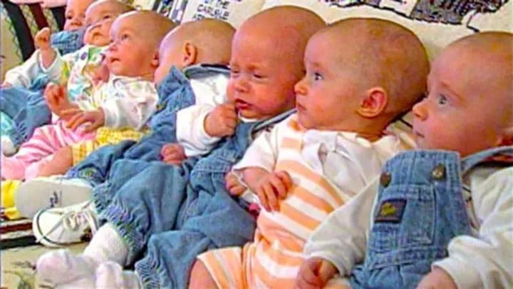 Les premiers septuples vivants du 11