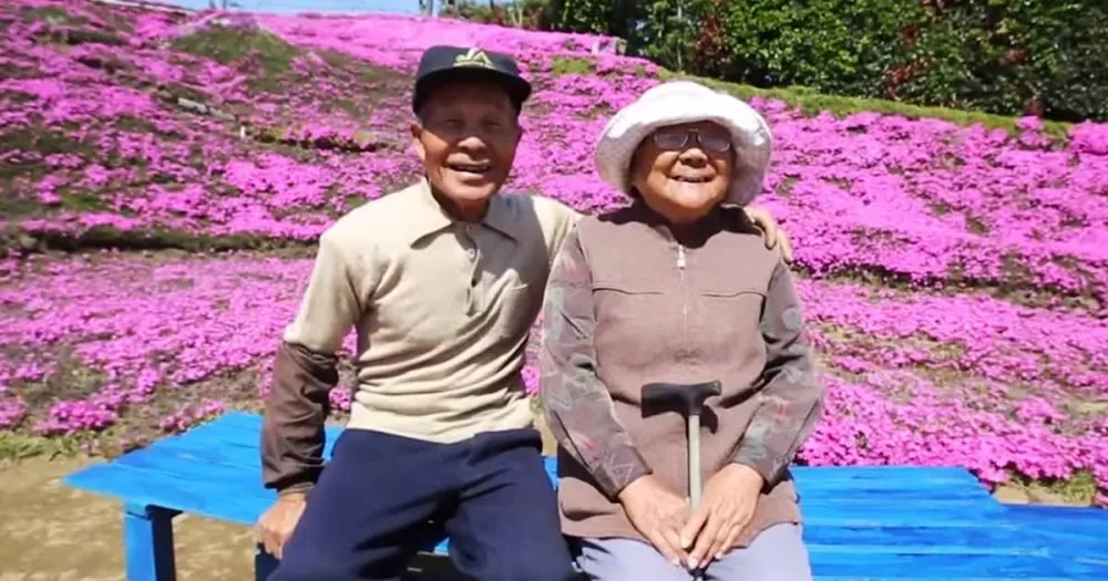 Un Mari Aimant Passe 2 Ans A Planter Des Milliers De Fleurs Pour Que Sa Femme Aveugle Puisse Les Sentir