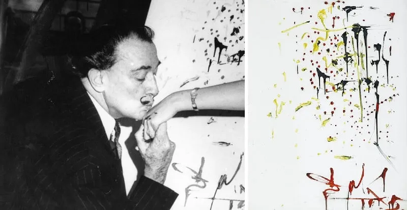Salvador dali raquel welch painting v2