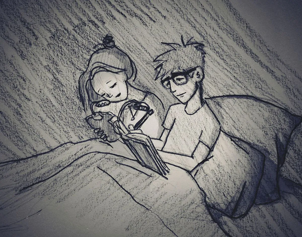 Un mari illustre son quotidien avec sa femme en images