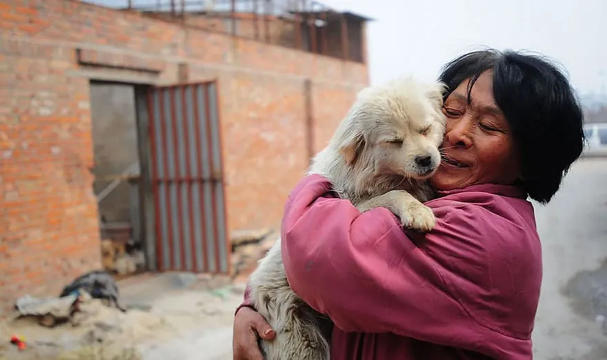 Une femme parcourt 2650 km en chine 03